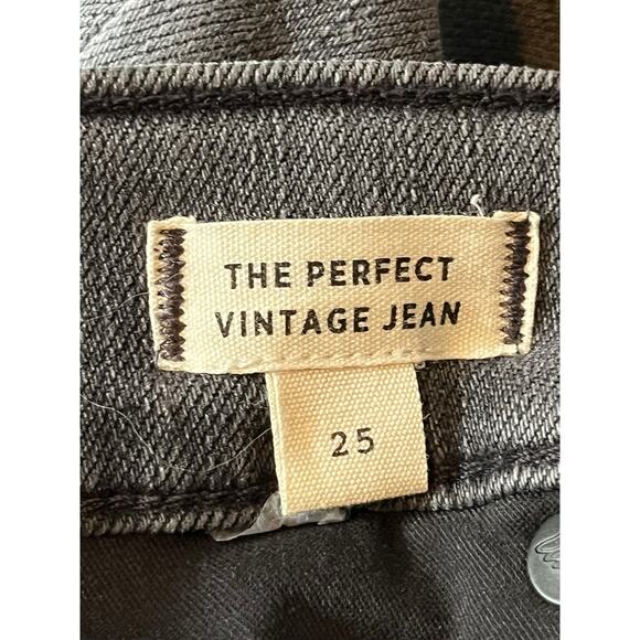 Madewell Jeans The Perfect Vintage denim gray size 25 - Picture 6 of 7